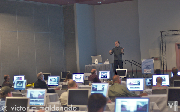 Apple"s Joe Schorr teaching at PMA 2007